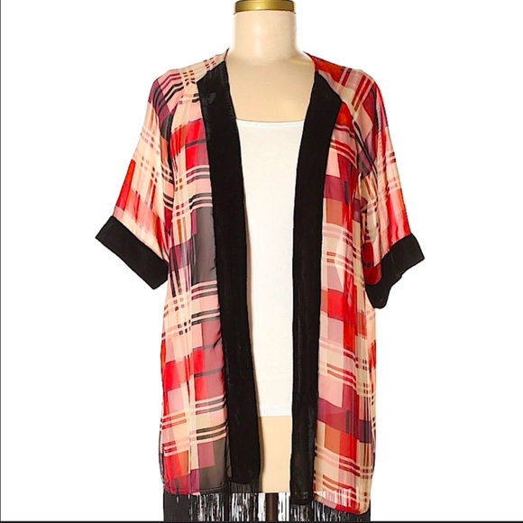 Petticoat Alley Jackets & Blazers - ColorBlock Kimono by Petticoat Alley/Anthropology